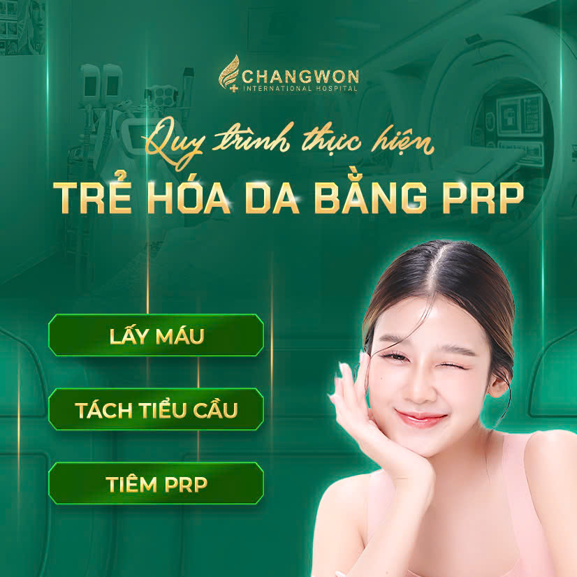 Quy Trình Thực Hiện Trẻ Hóa Da Bằng PRP