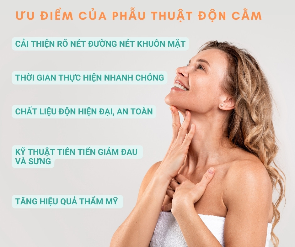 Ưu Điểm Của Phẫu Thuật Độn Cằm